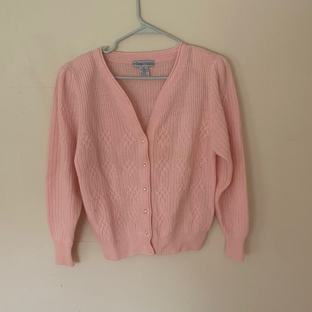 Vintage David Hollis Lambswool and Rabbit Hair Sweater